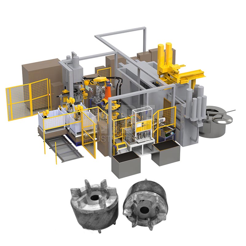 Fully automatic aluminium rotor die-casting line solution
