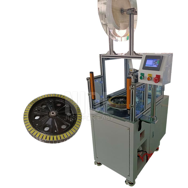 BLDC Wheel hub motor rotor paper inserting machine for electric vehicles