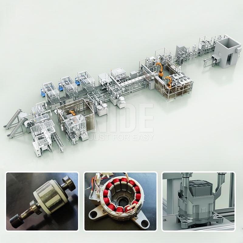 motor manufacturing line,automatic motor assembly line,motor manufacturing machin,BLDC motor assembly line,washing machine motor manufacturing