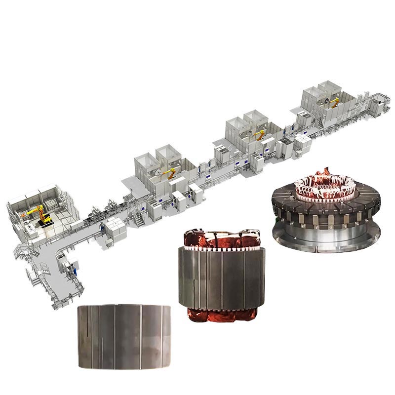 EV car motor assembly line,new energy motor manufacturing line,electric car motor production line,electric vehicle motor motor production line
